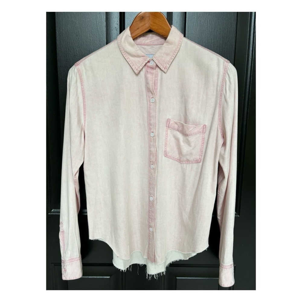 Nwot Rails Buttondown Top In Dusty Rose Size Small - image 1